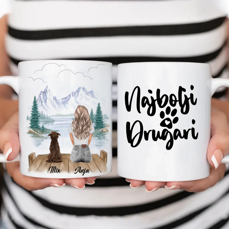 Devojka i Pas - Šoljica