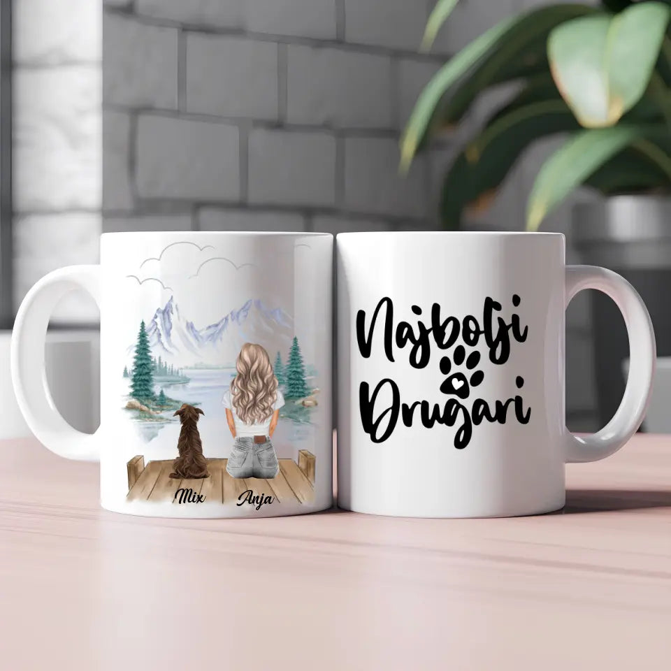 Devojka i Pas - Šoljica