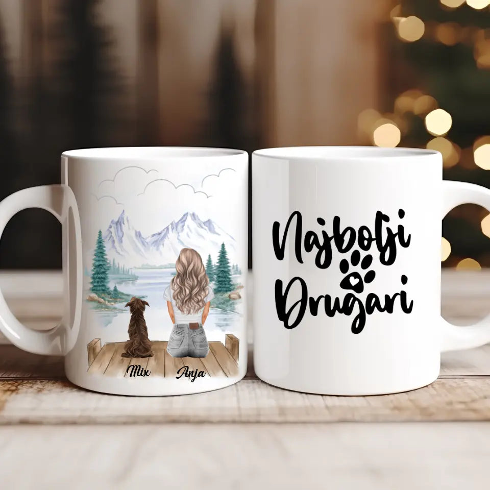 Devojka i Pas - Šoljica