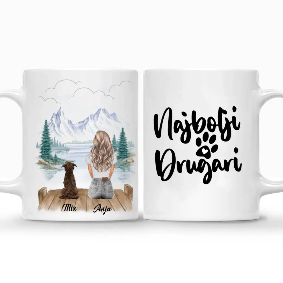 Devojka i Pas - Šoljica