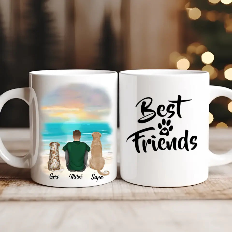 Dečak i Psi Šoljica