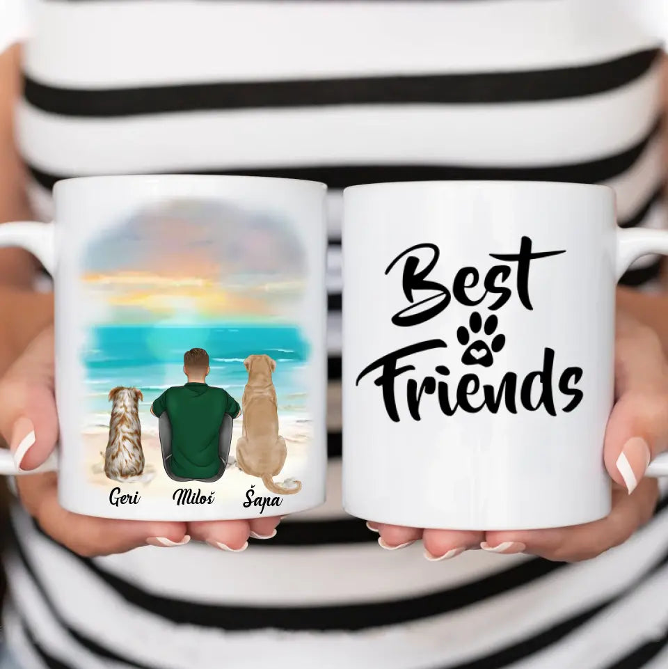 Dečak i Psi Šoljica