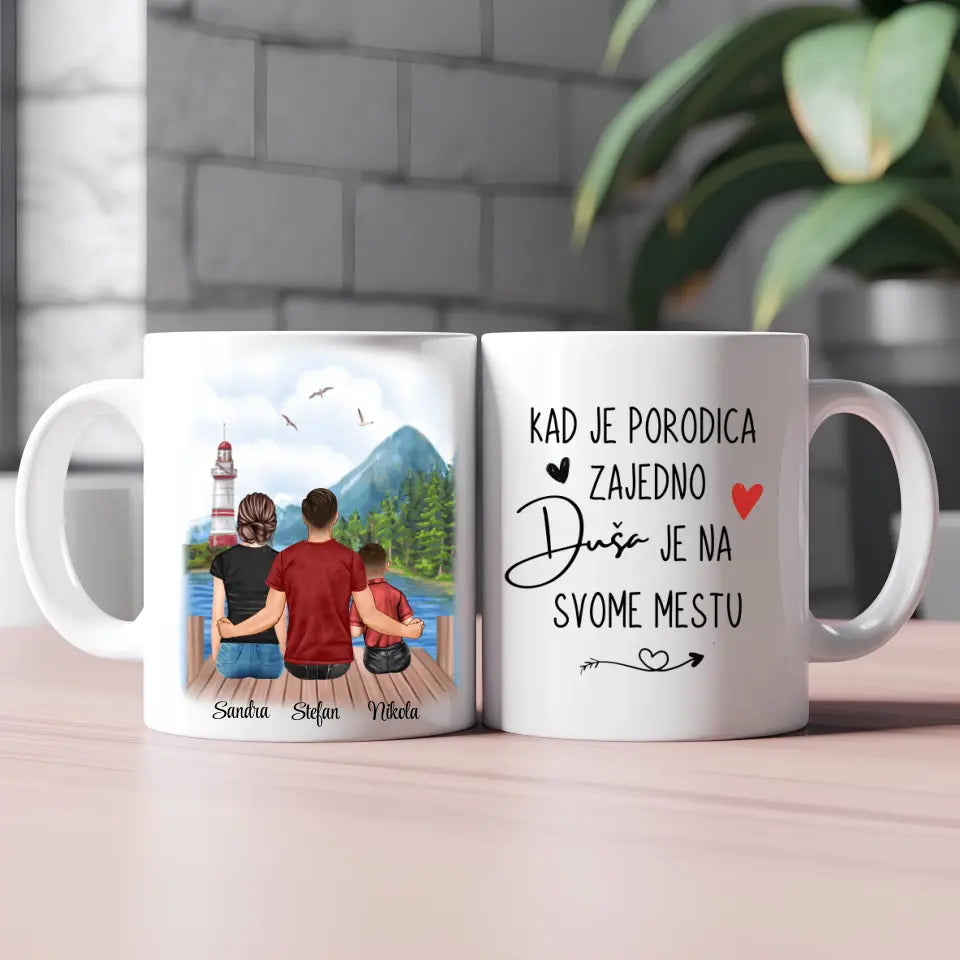 Porodica jedno dete - Šoljica