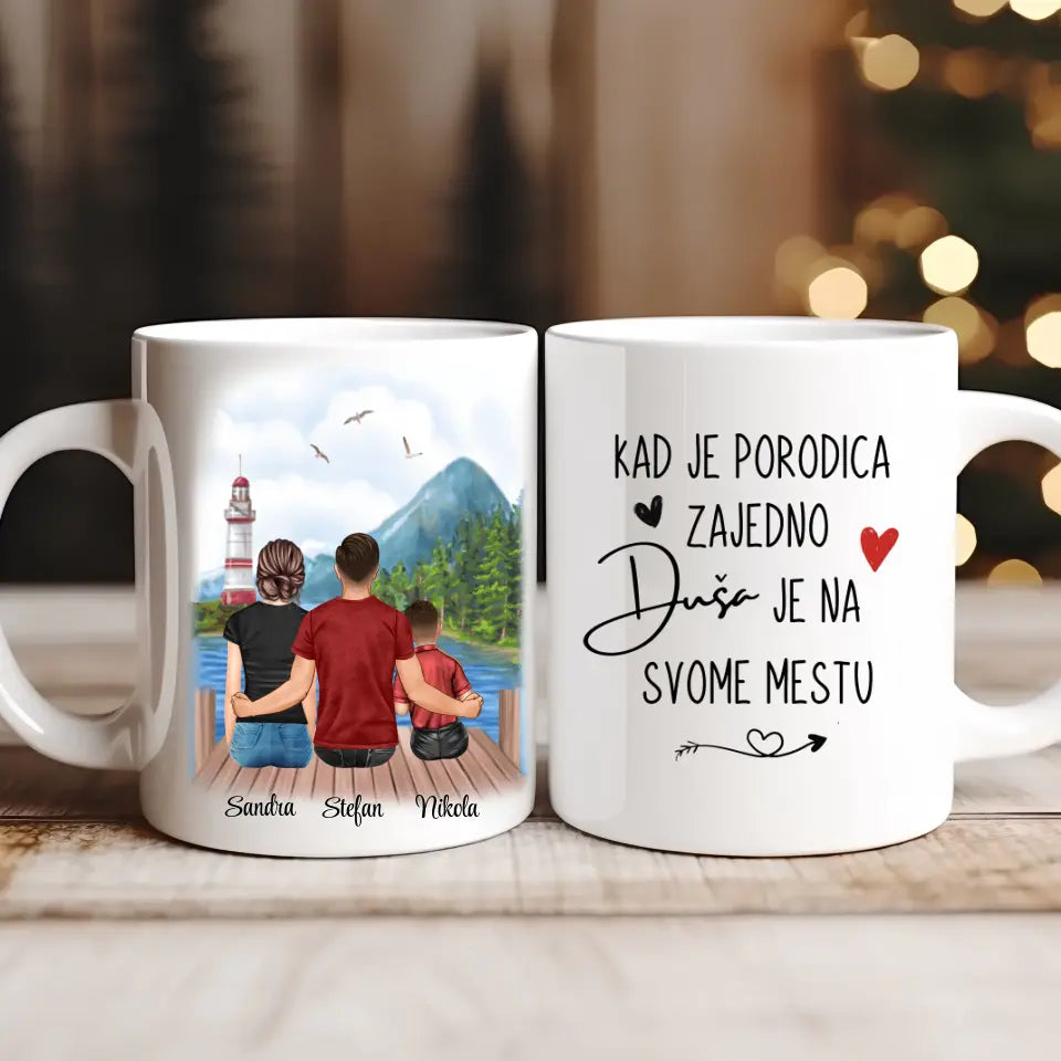 Porodica jedno dete - Šoljica