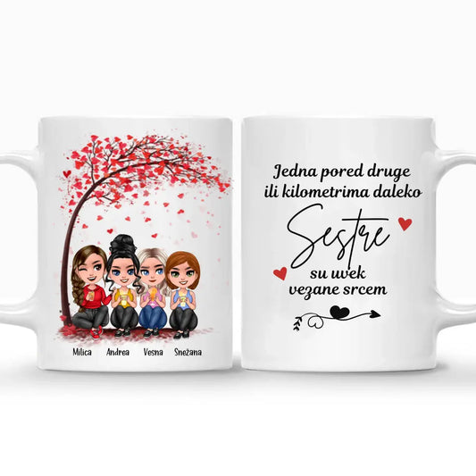 4 Sestre (Lutke) šoljica