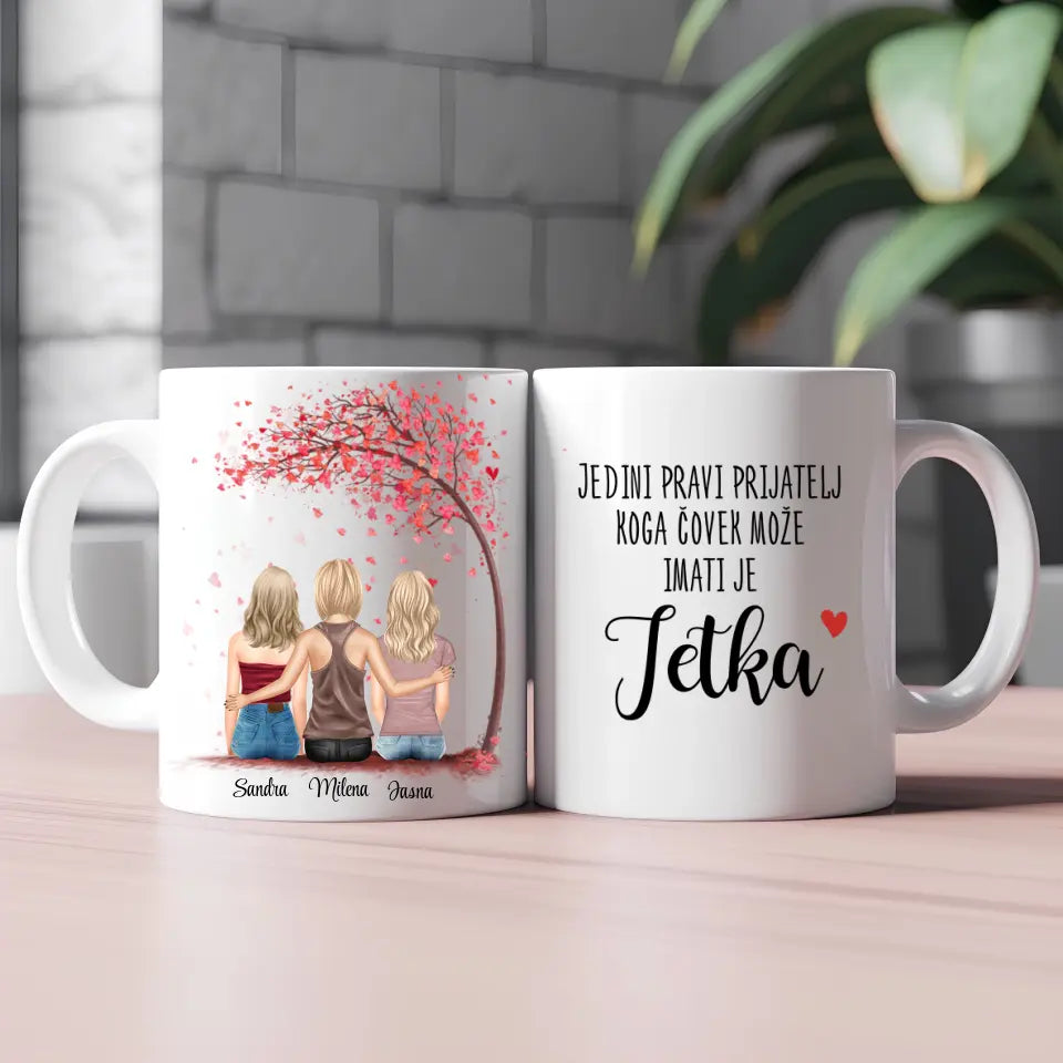 Tetka i dvoje dece - Šoljica