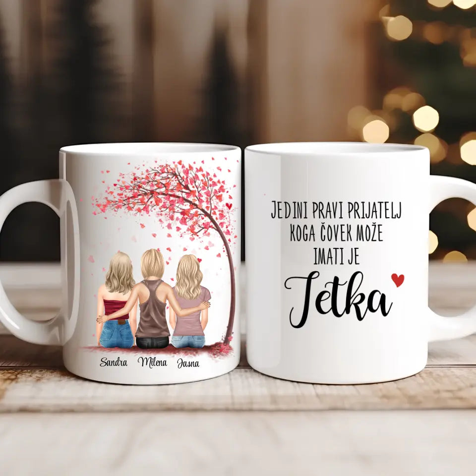 Tetka i dvoje dece - Šoljica