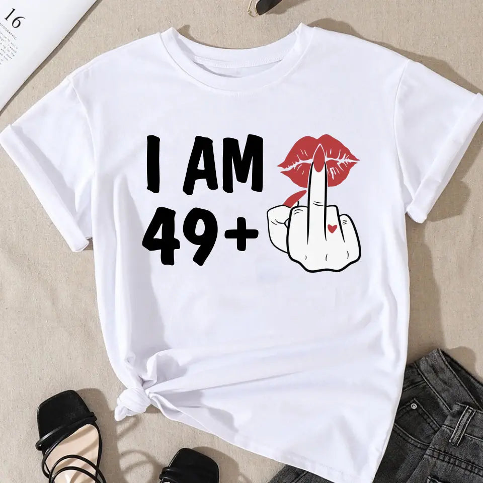 I am 49+ - Moguća izmena broja - Majica