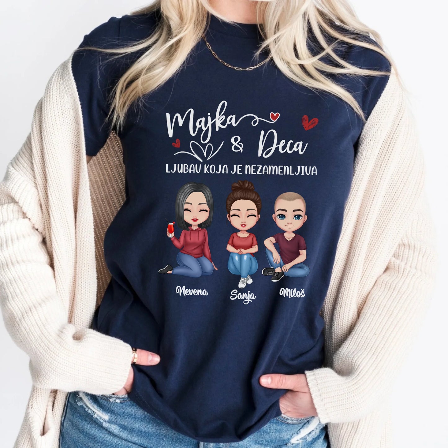Majka i Deca - ljubav koja je nezamenljiva - Majica