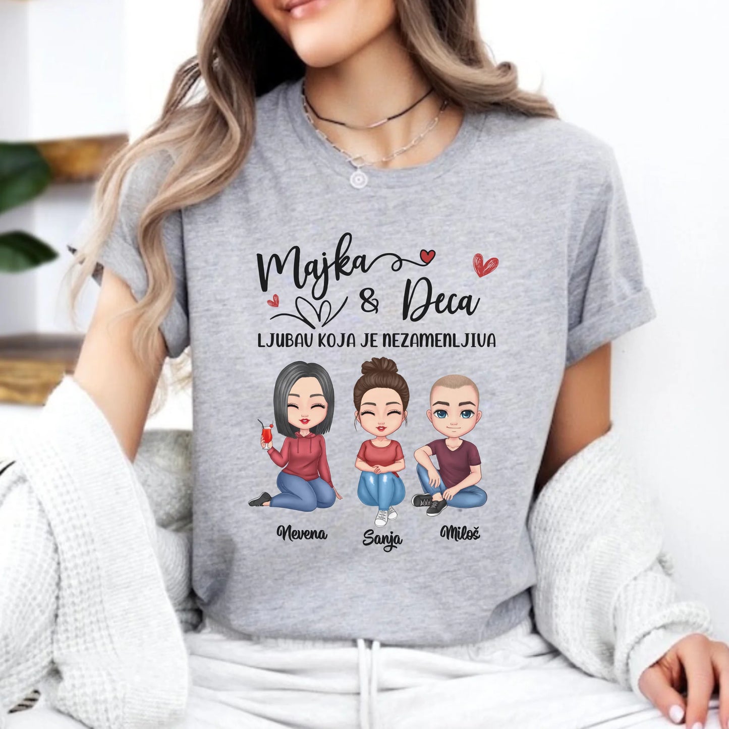 Majka i Deca - ljubav koja je nezamenljiva - Majica