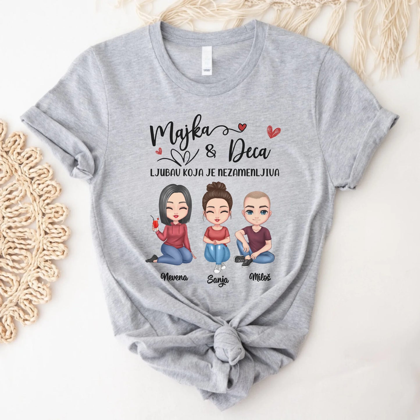 Majka i Deca - ljubav koja je nezamenljiva - Majica