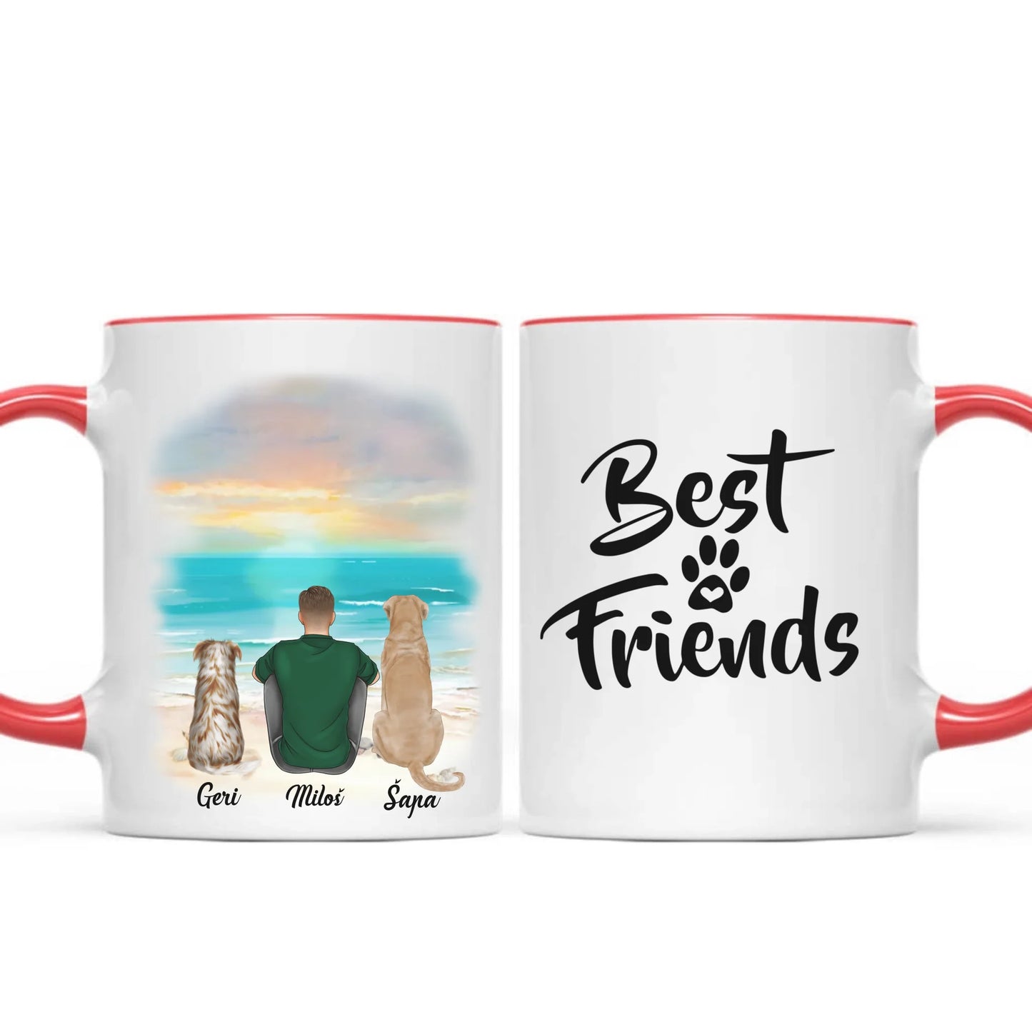 Dečak i Psi Šoljica