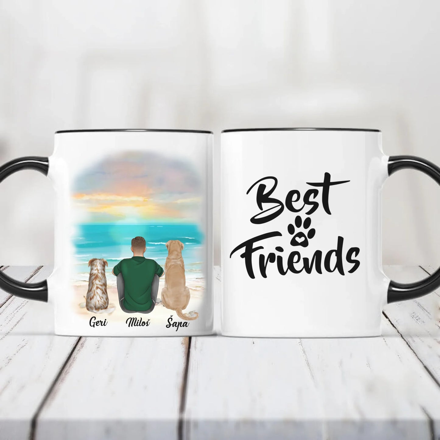 Dečak i Psi Šoljica