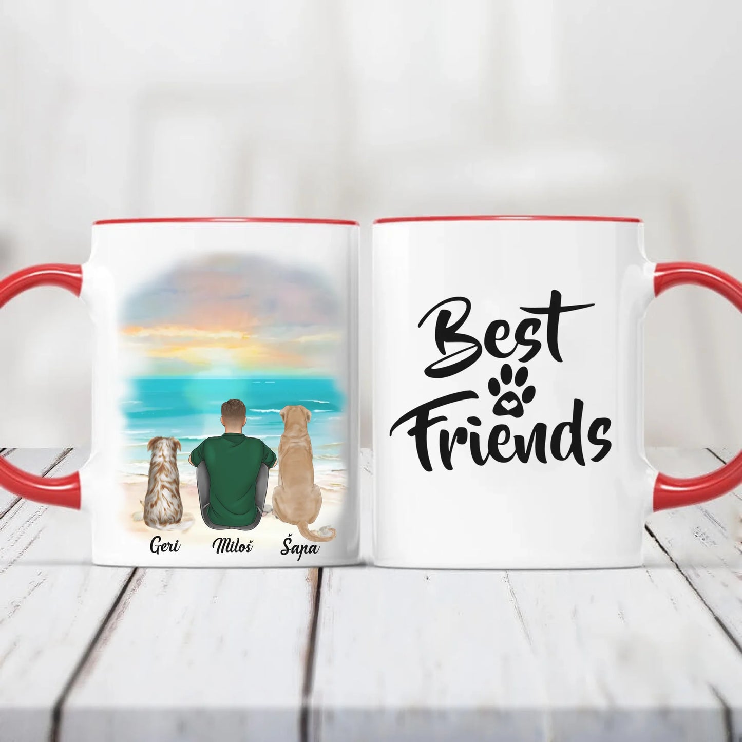 Dečak i Psi Šoljica