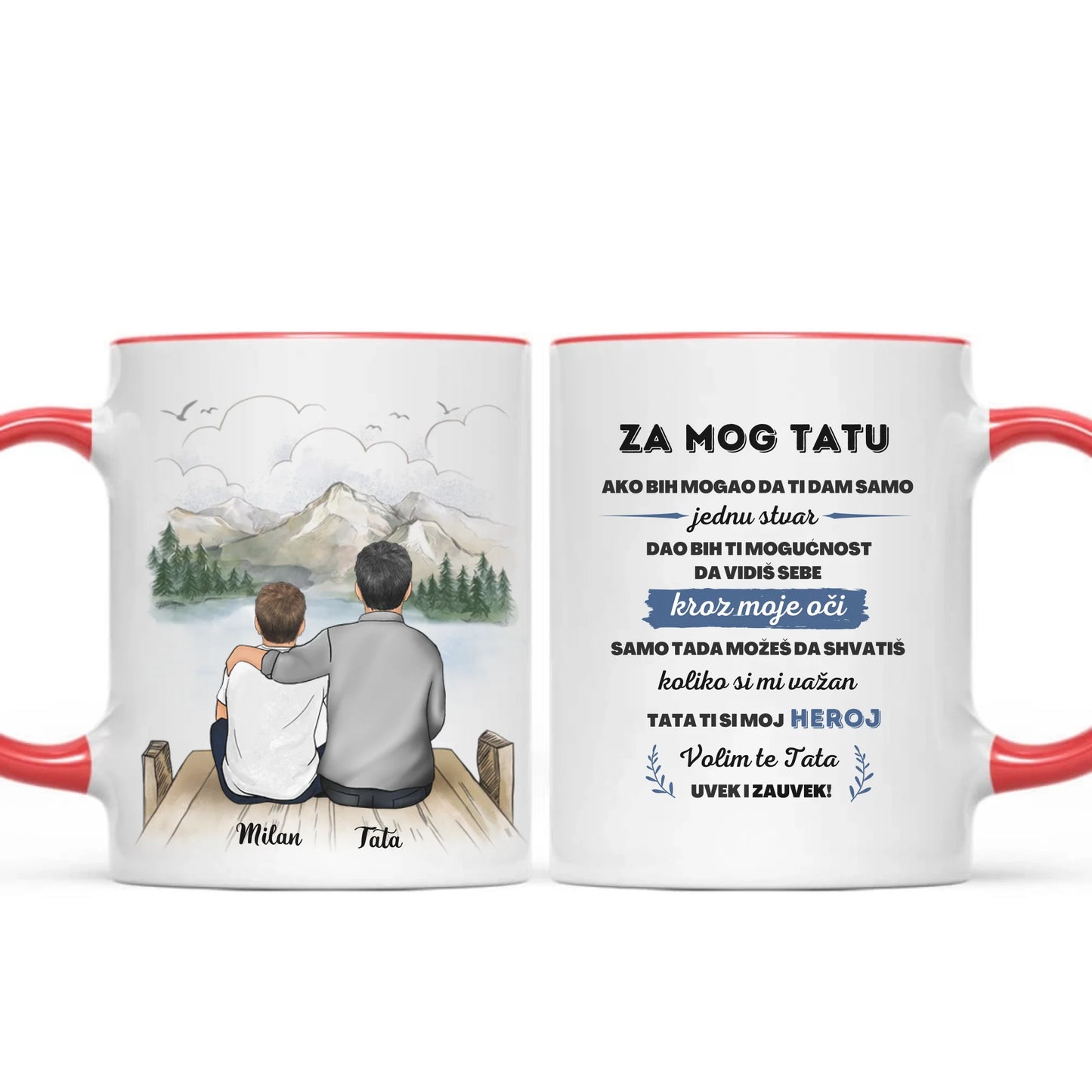 Tata i Sin Šoljica (Moguć izbor i 2 sina)