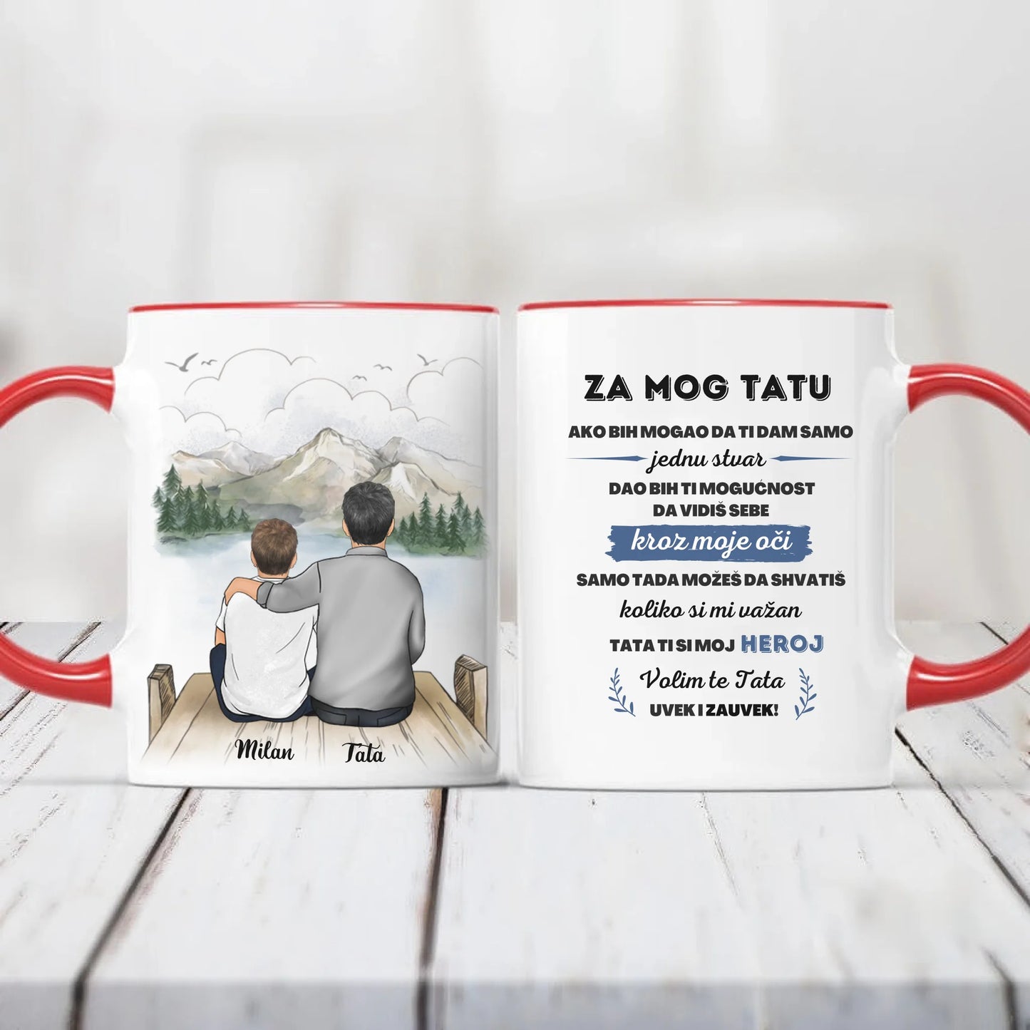 Tata i Sin Šoljica (Moguć izbor i 2 sina)