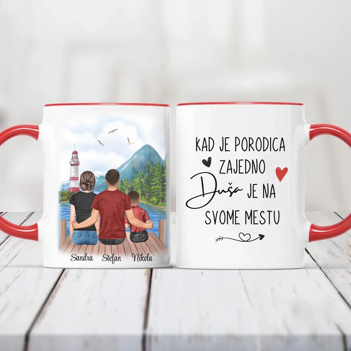 Porodica jedno dete - Šoljica