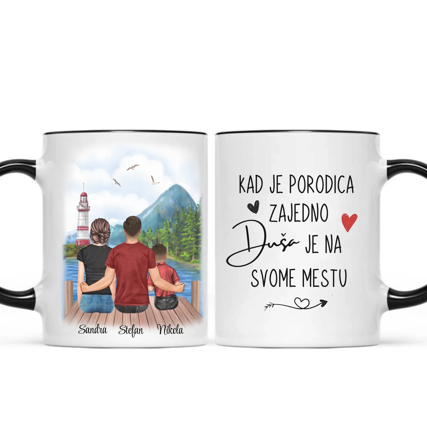 Porodica jedno dete - Šoljica