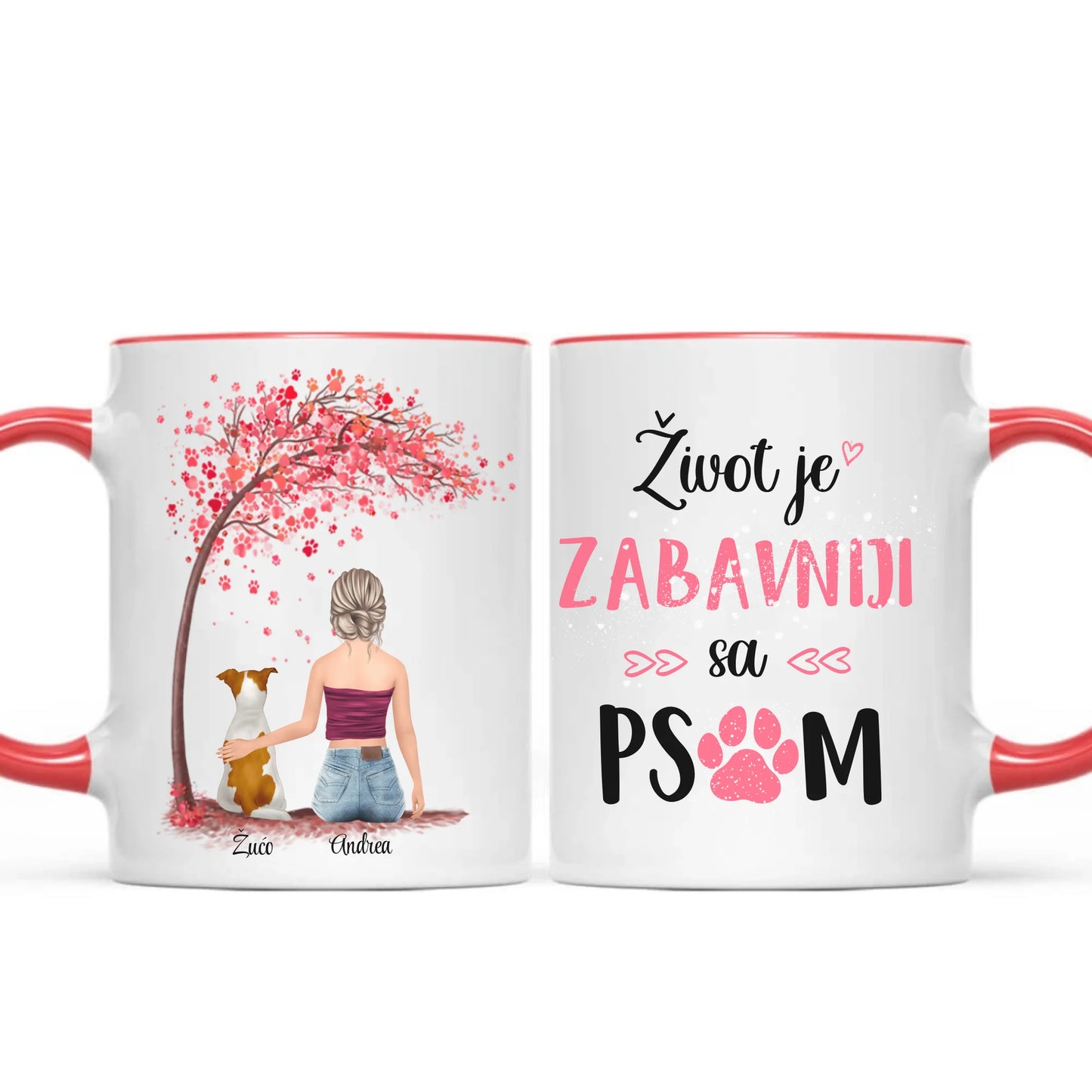 Devojka i Pas - Šoljica