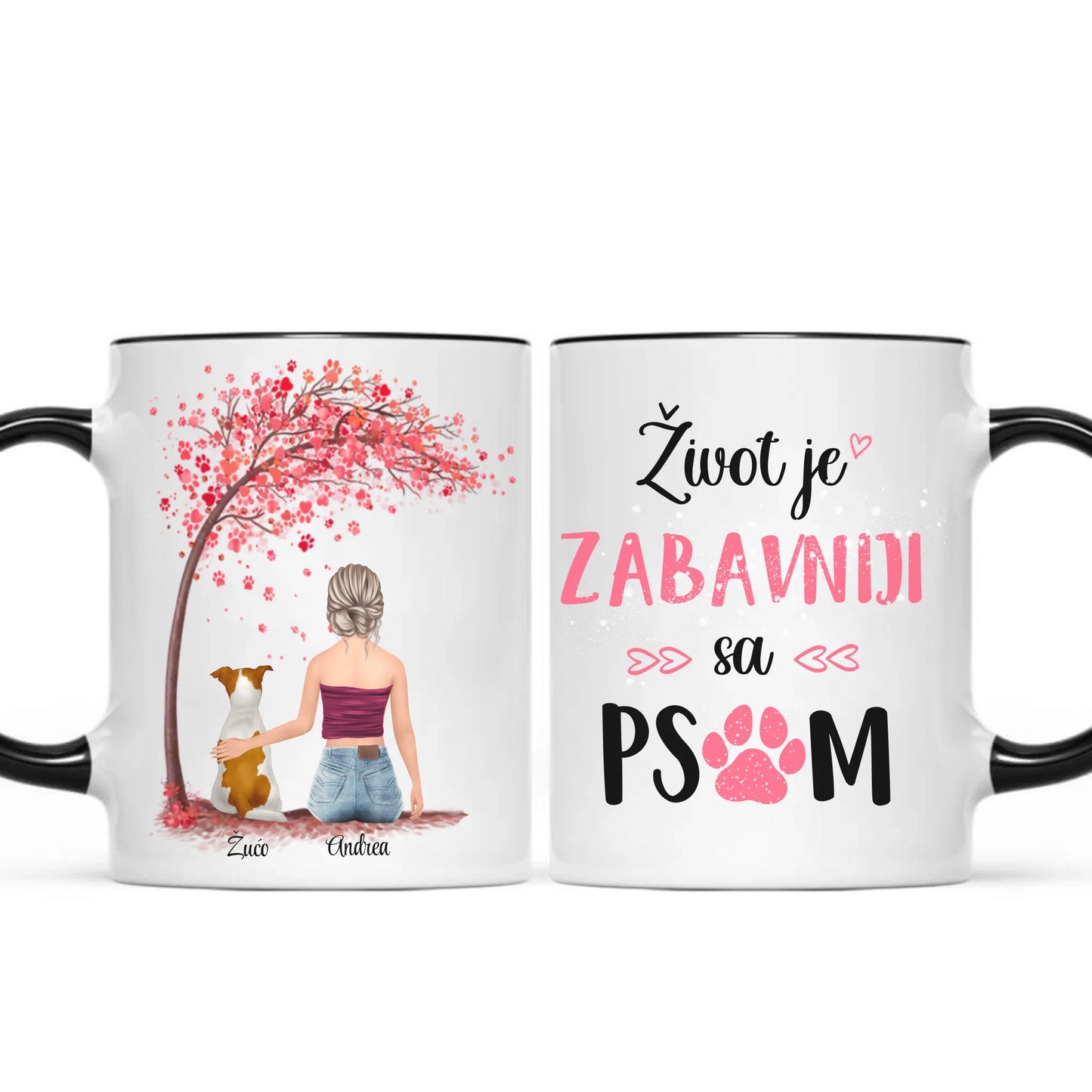 Devojka i Pas - Šoljica