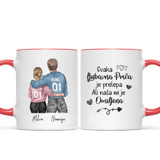 King & Queen Šoljica