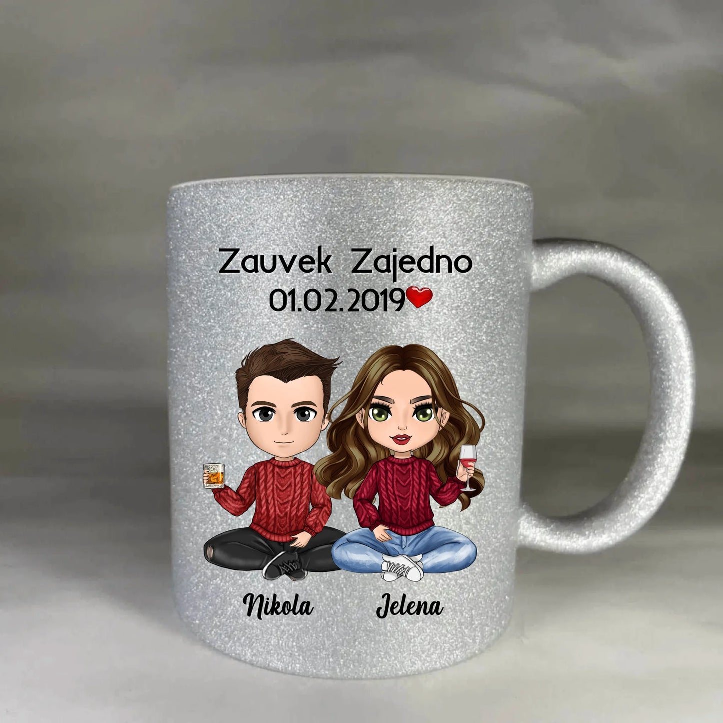 Zauvek zajedno šolja