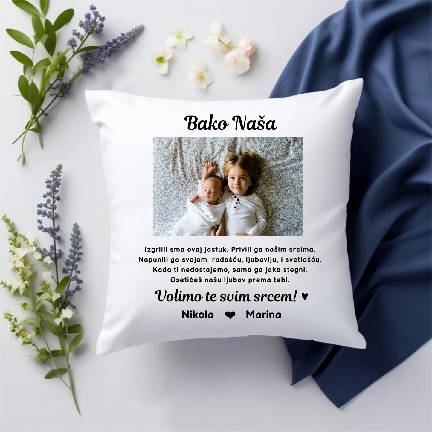 Jastuk sa slikom - Jednina