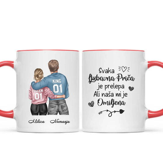 King & Queen Šoljica