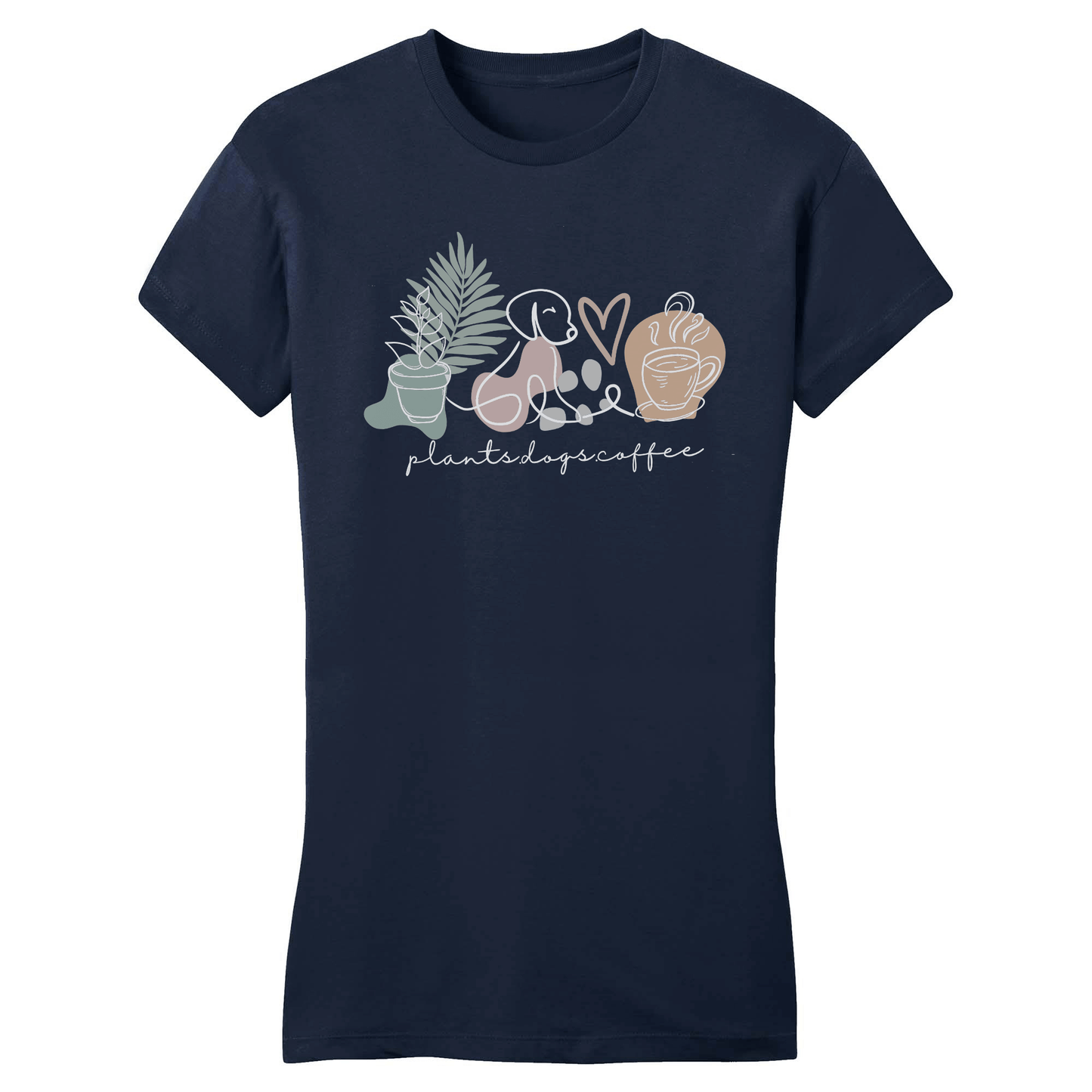 Plants, dogs, coffee Majica