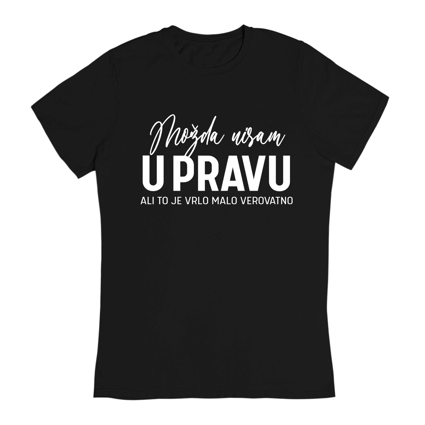 Možda nisam u pravu majica