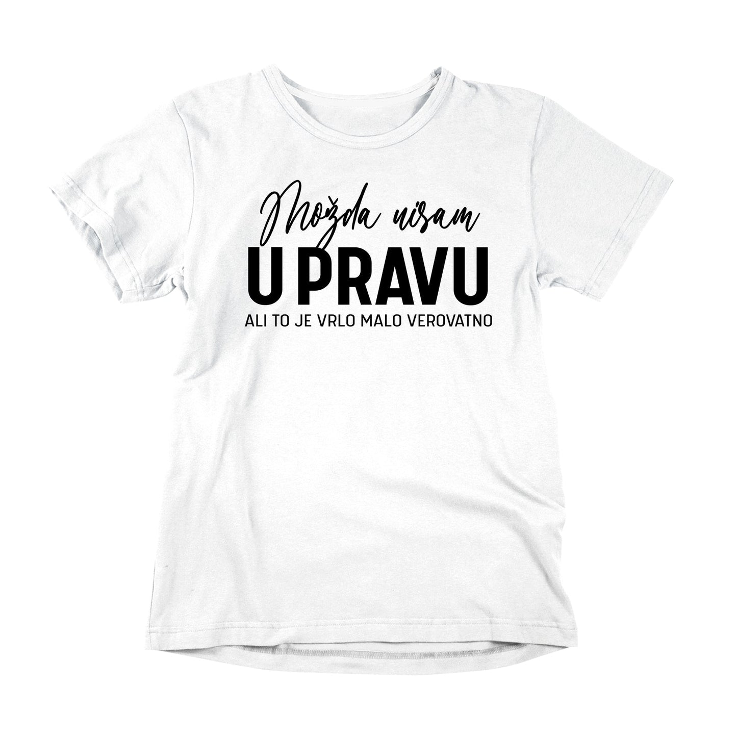 Možda nisam u pravu majica