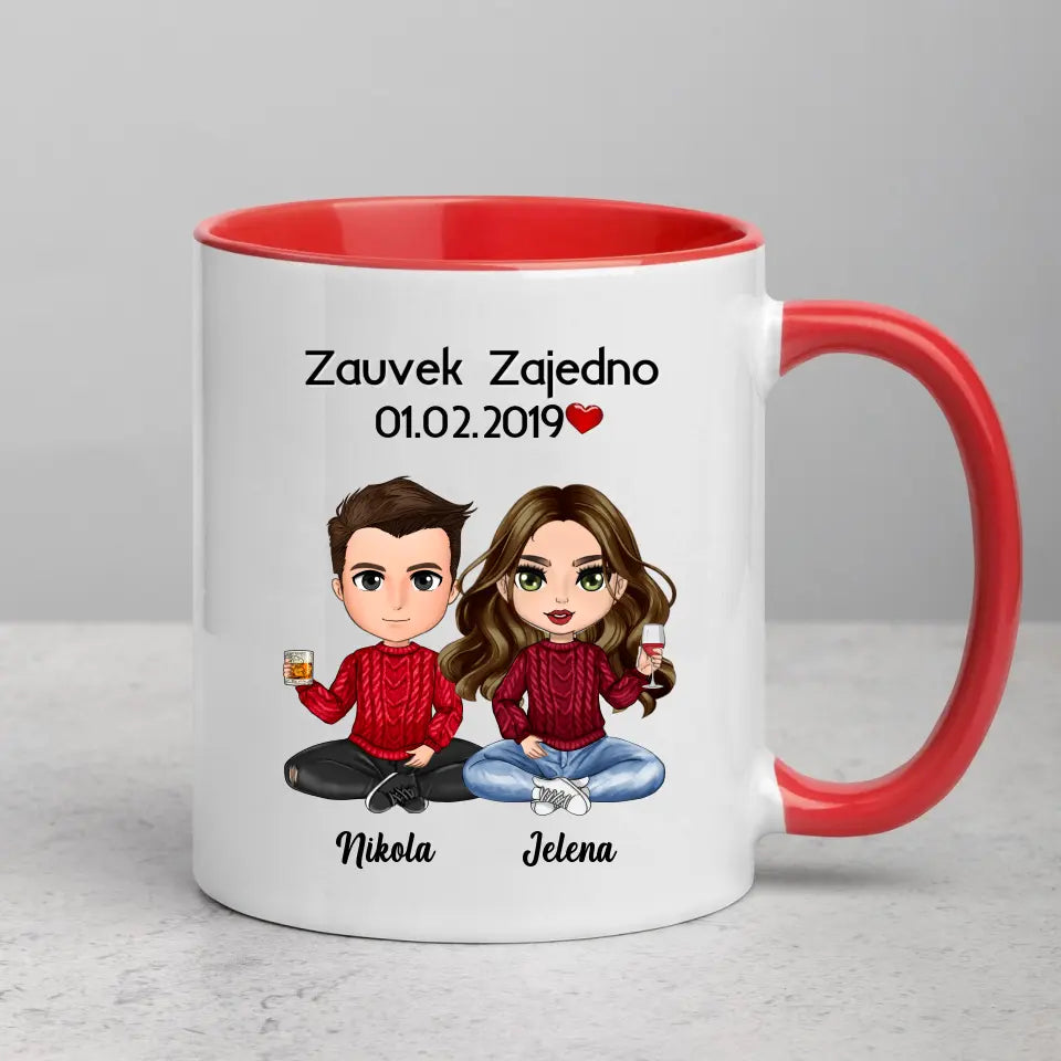 Zauvek zajedno šolja