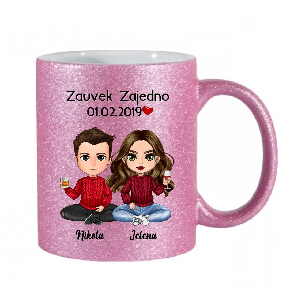 Zauvek zajedno šolja