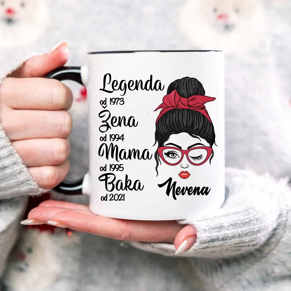 Legenda, Žena, Mama, Baka - Šoljica