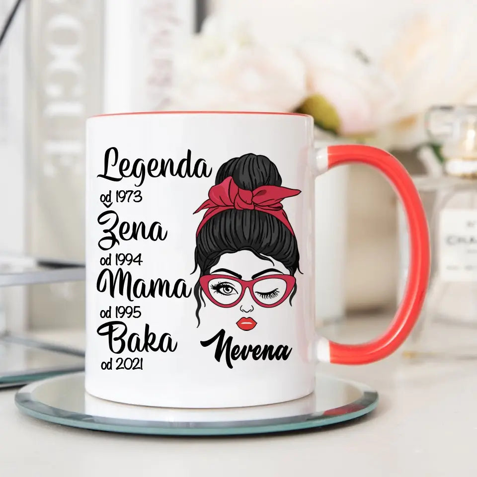 Legenda, Žena, Mama, Baka - Šoljica