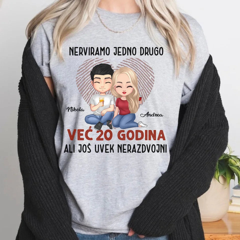 Nerviramo jedno drugo - lutke - majica