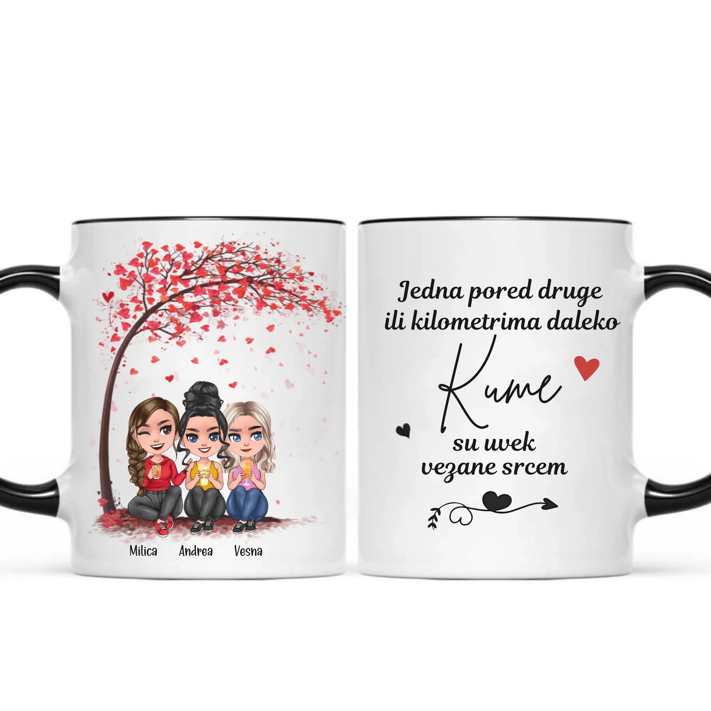 3 Drugarice (Lutke) Šoljica
