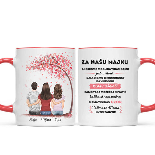 Majka, sin i ćerka - Šoljica