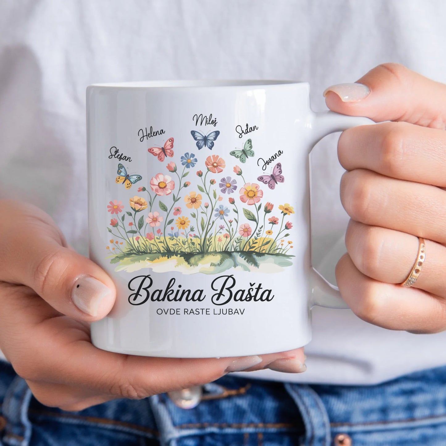 Bakina bašta sa leptirićima - Šoljica