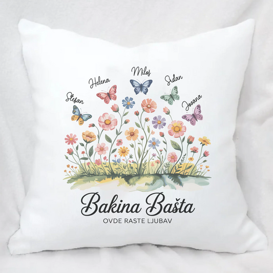Bakina Bašta sa leptirićima - Jastuk