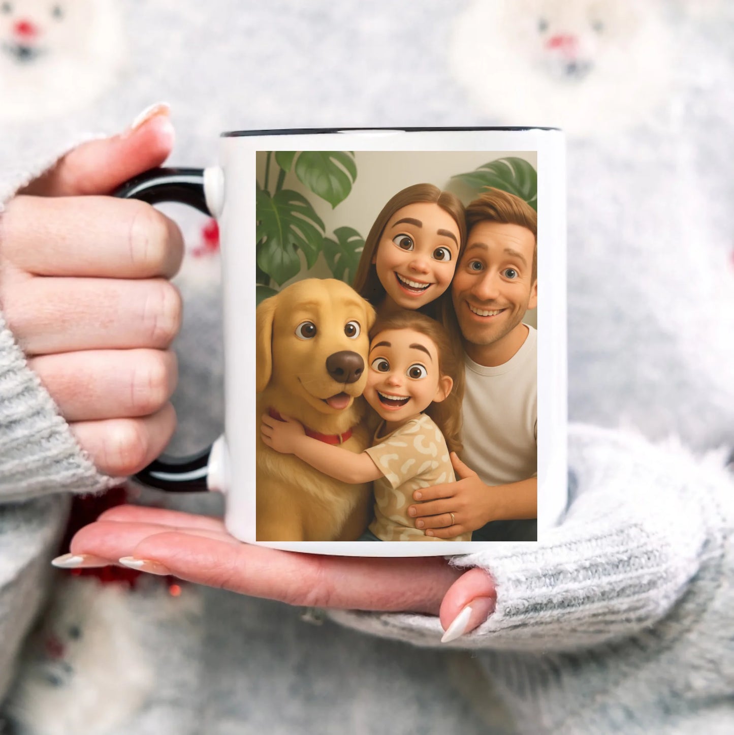 Tvoja fotografija u crtanom obliku - Šoljica