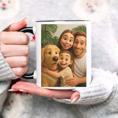 Tvoja fotografija u crtanom obliku - Šoljica