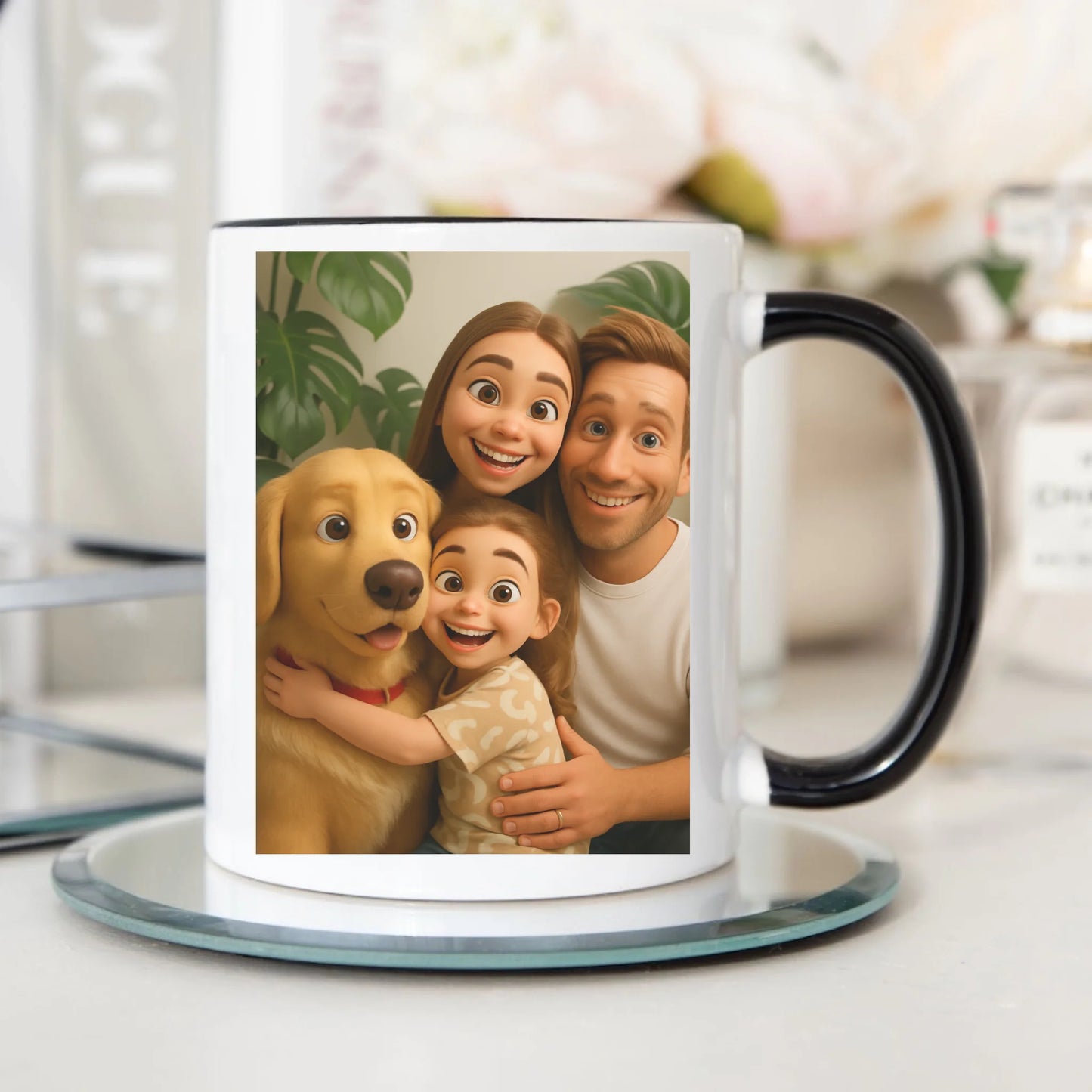 Tvoja fotografija u crtanom obliku - Šoljica