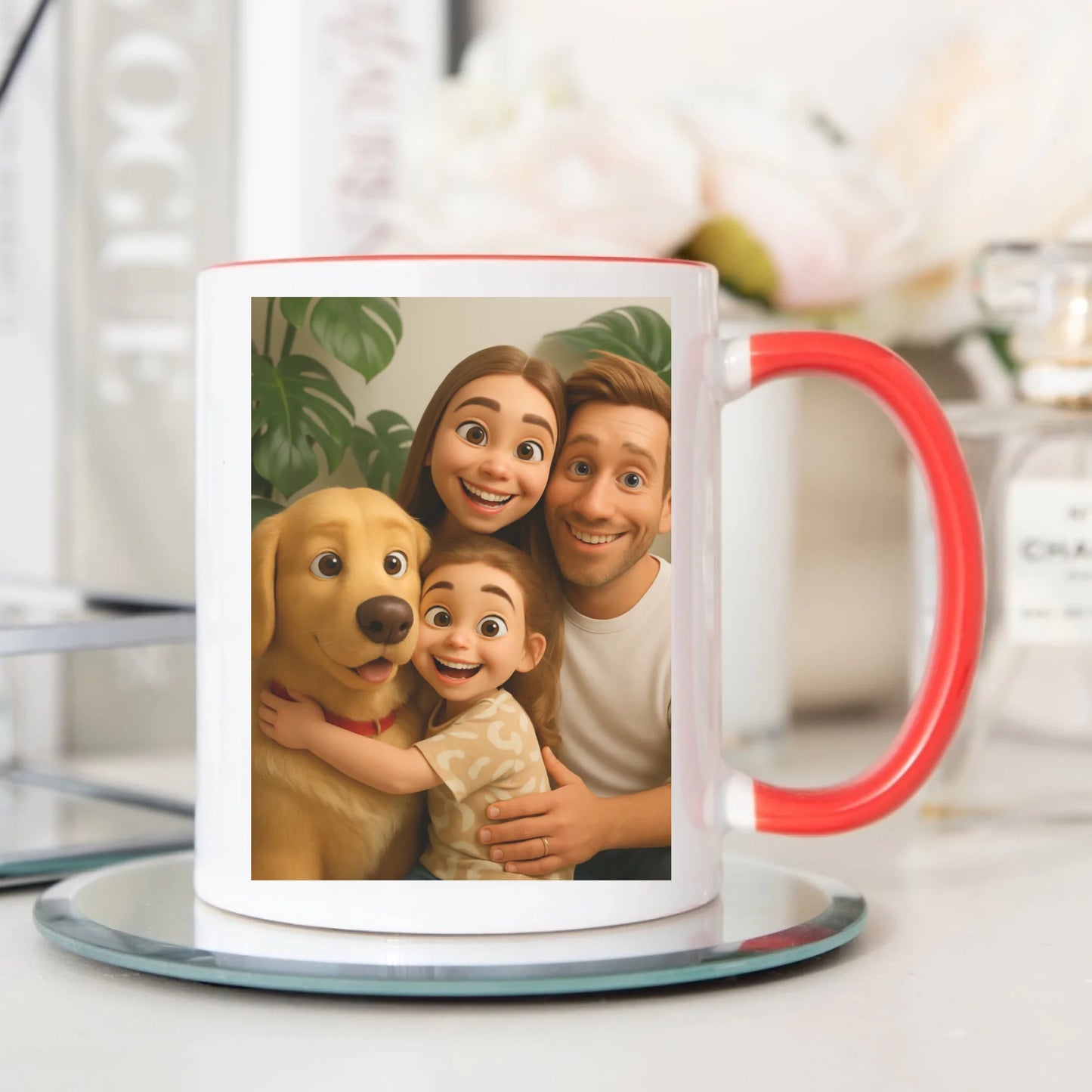 Tvoja fotografija u crtanom obliku - Šoljica