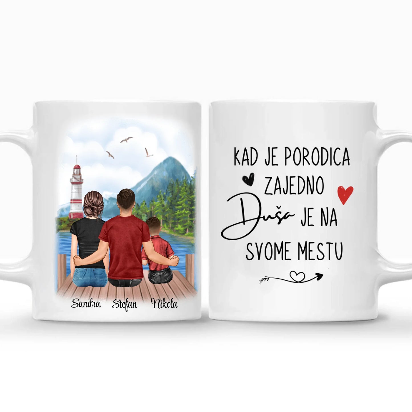 Porodica jedno dete - Šoljica